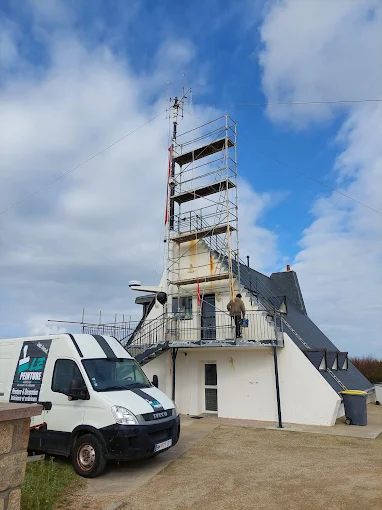 Travaux de peinture extérieure à Quiberon par artisan local